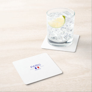 Dessous-de-verre Carré En Papier paris en France