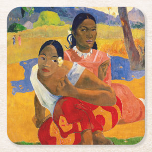 Dessous-de-verre Carré En Papier Paul Gauguin - Quand te maries-tu ?