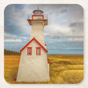 Dessous-de-verre Carré En Papier Phare d'East Point