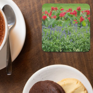 Dessous-de-verre Carré En Papier Photo personnalisée