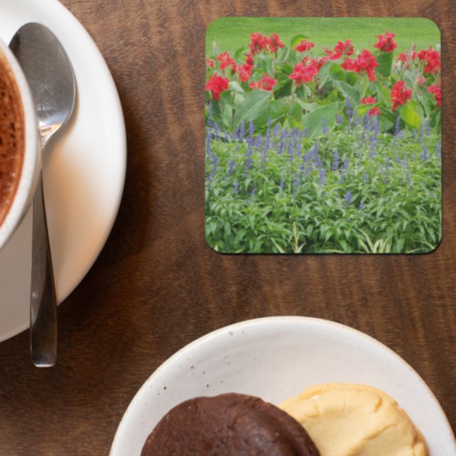 Dessous-de-verre Carré En Papier Photo personnalisée (Créateur téléchargé)