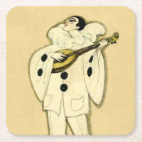 Pierrot Sérénade un Croissant de Lune par Sophia C