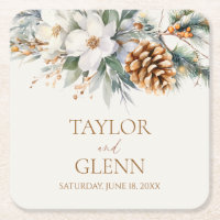 Pine d'hiver Fleur Floral Jardin Mariage