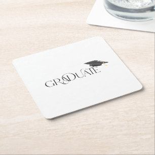 Dessous-de-verre Carré En Papier Plafond d'études supérieures