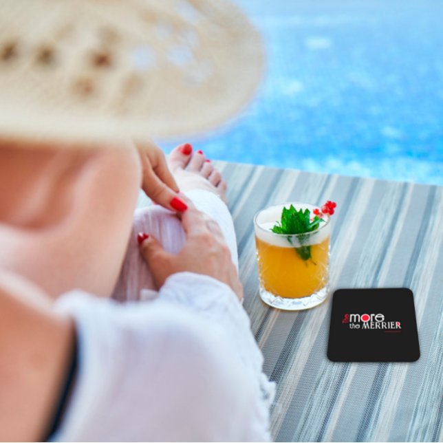 Dessous-de-verre Carré En Papier Plus le prix d'engagement des messageries est élev (Créateur téléchargé)