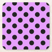Pois noirs sur lilas