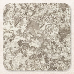 Dessous-de-verre Carré En Papier Poitiers