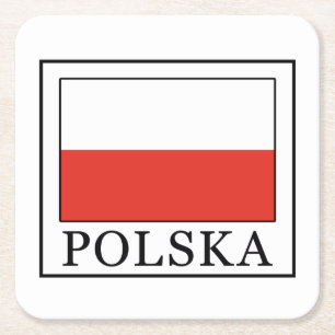 Dessous-de-verre Carré En Papier Polska