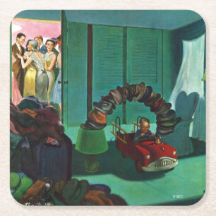 Dessous-de-verre Carré En Papier Pont casquette