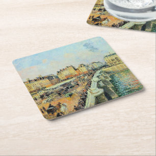 Dessous-de-verre Carré En Papier Pont Neuf, Après-midi, Lumière du soleil Camille P