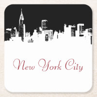 Poster Pop Art New York City Panorama