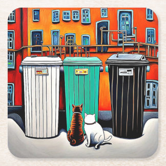 Dessous-de-verre Carré En Papier Que préférez-vous ?