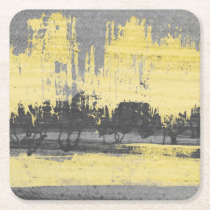 Dessous-de-verre Carré En Papier Radar II