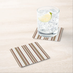 Dessous-de-verre Carré En Papier Sable Désert Délimité