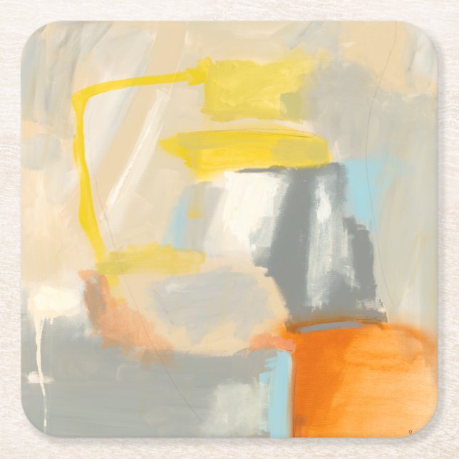 Dessous-de-verre Carré En Papier Sacré (Devant)