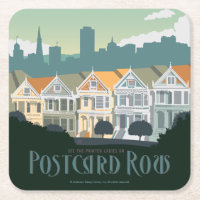 San Francisco, CA - Ligne carte postale