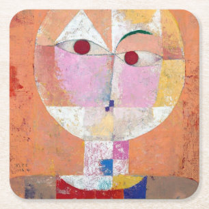 Dessous-de-verre Carré En Papier Senecio, Paul Klee