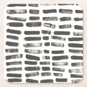 Dessous-de-verre Carré En Papier Signaux mixtes III