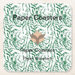 Dessous-de-verre Carré En Papier Sous-verres en papier de haute qualité pour toutes