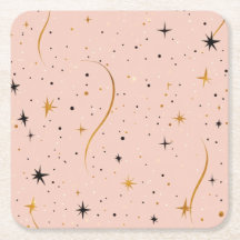 Starry Sip - Dessous de verre avec Motif Star