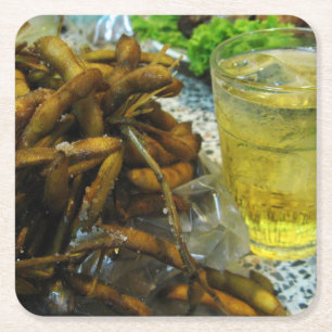 Dessous-de-verre Carré En Papier Style Edamame Thai