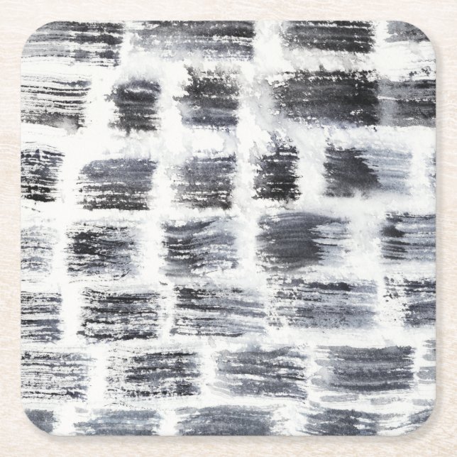 Dessous-de-verre Carré En Papier Stylet - Squales (Devant)