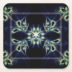 Dessous-de-verre Carré En Papier Suivre ma propre étoile