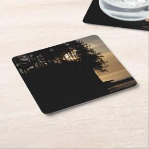 Dessous-de-verre Carré En Papier Sunset Bluff