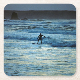 Dessous-de-verre Carré En Papier Surfer