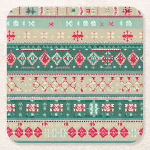 Dessous-de-verre Carré En Papier Sweat moche de Noël 2