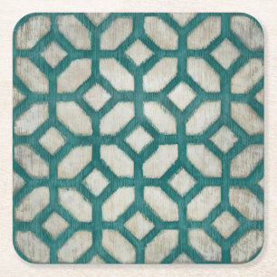 Dessous-de-verre Carré En Papier Symétrie IX de spectre