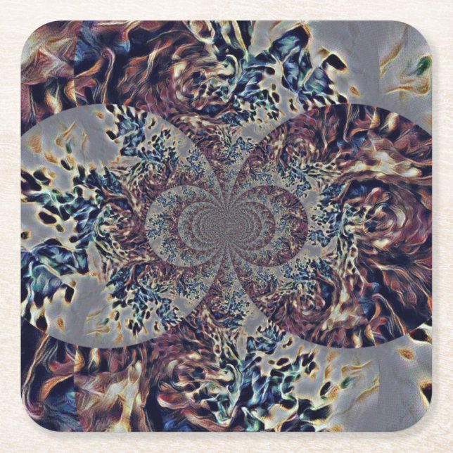Dessous-de-verre Carré En Papier T. Nova (Devant)