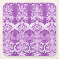 Tapisserie en Papier Fleurs Violettes Prospèrent