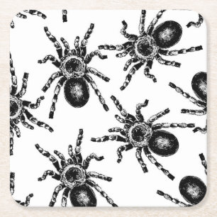 Dessous-de-verre Carré En Papier Tarantula