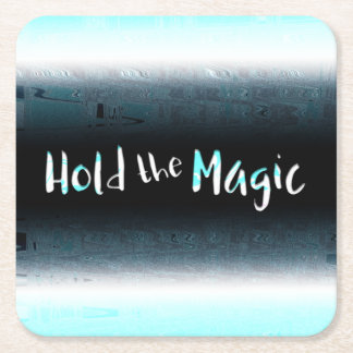 Dessous-de-verre Carré En Papier Tenez la magie