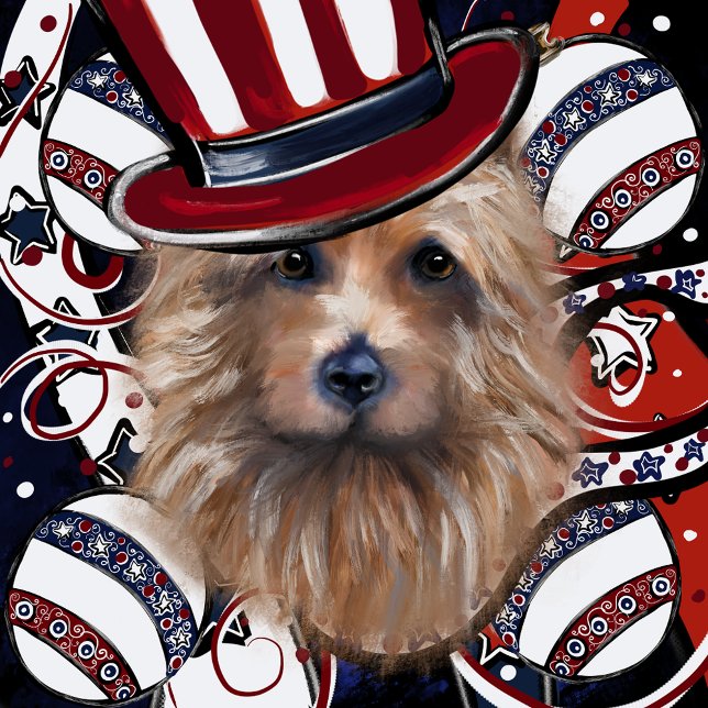 DESSOUS-DE-VERRE CARRÉ EN PAPIER TERRIER AUSTRALIEN (Créateur téléchargé)