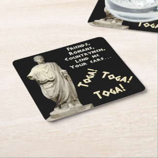 Dessous-de-verre Carré En Papier Toga ! Toga ! Toga !