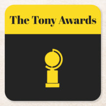 Tony Awards Playbill inspiré dessous de verre