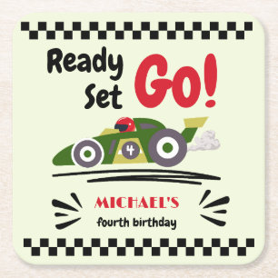 Dessous-de-verre Carré En Papier Tout âge Anniversaire Prêt Ensemble Devenez écolo 