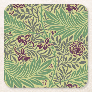 Dessous-de-verre Carré En Papier Transformez votre espace avec des motifs floraux t