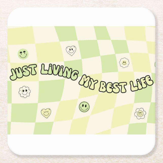 Dessous-de-verre Carré En Papier tumeur (Devant)