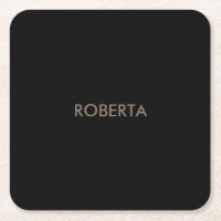 Unique Moderne Gris Noir Ajouter Propre Nom