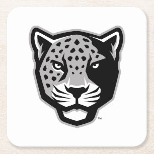 Dessous-de-verre Carré En Papier Université Texas A&M de San Antonio   Jaguars