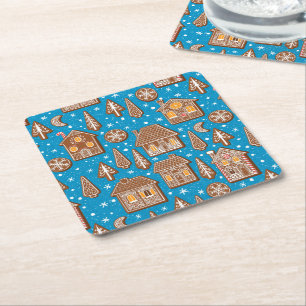 Dessous-de-verre Carré En Papier Ville de Cookie
