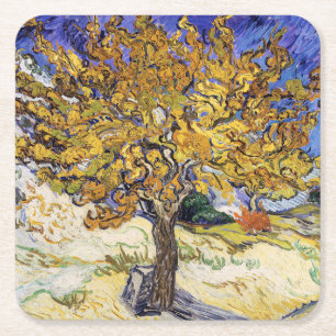 Dessous-de-verre Carré En Papier Vincent van Gogh - Le Mulberry Tree