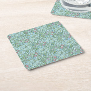 Dessous-de-verre Carré En Papier Vintage William Morris Golden Lily