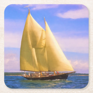 Dessous-de-verre Carré En Papier Voile Le Son