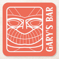 VOTRE BARRE TIKI Ajouter votre nom Carré Dessous d