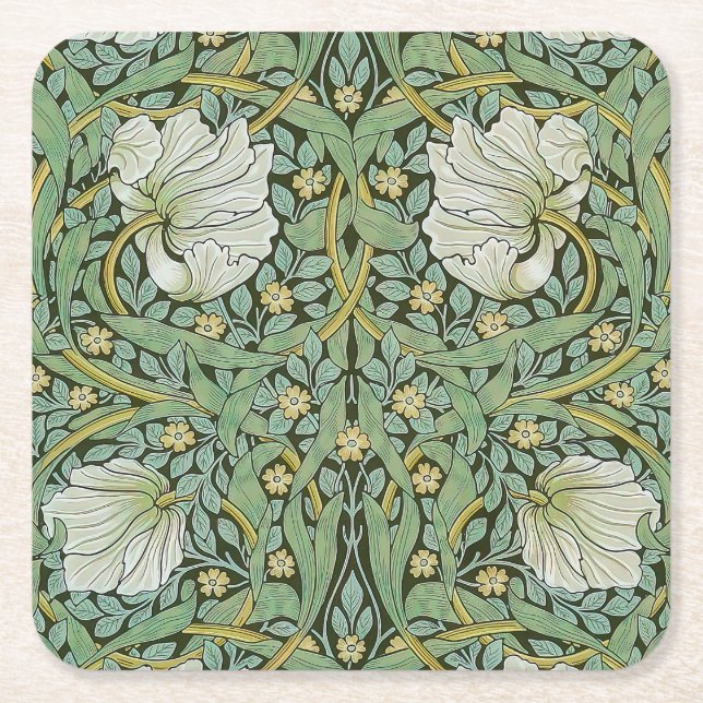 Dessous-de-verre Carré En Papier William Morris - Pimpernel (Devant)