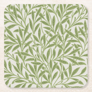 Dessous-de-verre Carré En Papier Willow Motif, William Morris